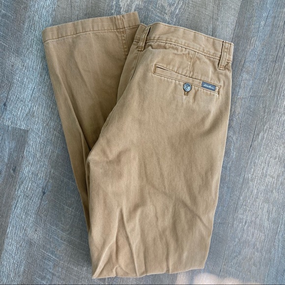 Eddie Bauer Classic Legend Wash Chino Pants - Picture 2 of 3